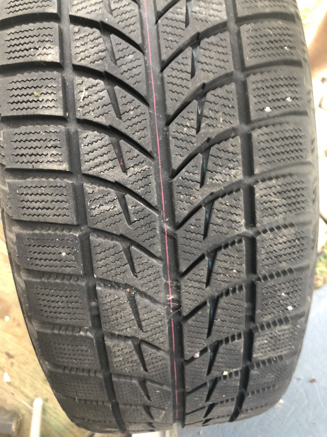 Inch snow tires