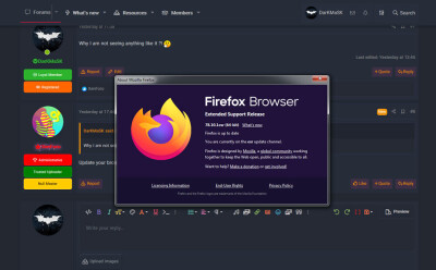 firefox up to date