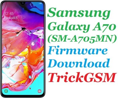 Samsung Galaxy A70 (SM-A705MN) Firmware Download