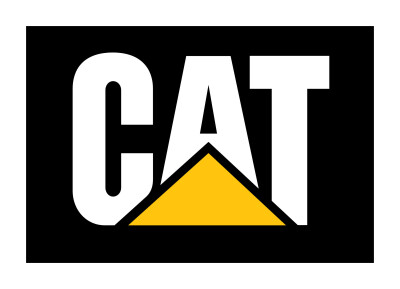 Shape of the Caterpillar logo