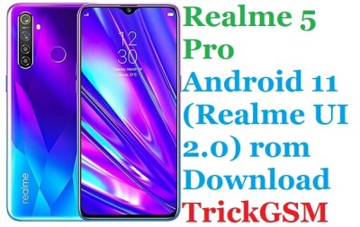 Realme 5 Pro Official Update ROMs