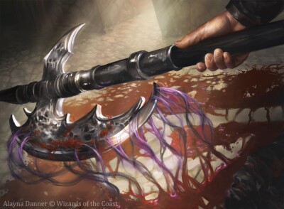 3469 bloodforged battle axe