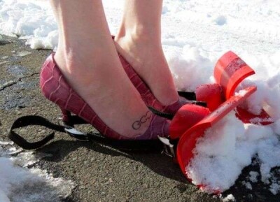 snow plow shoes