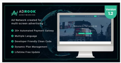 AdsRock Ads Network & Digital Marketing Platform by ViserLab CodeCanyon