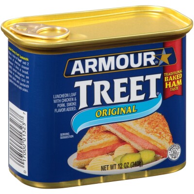 armour treet original luncheon loaf 12 oz pull