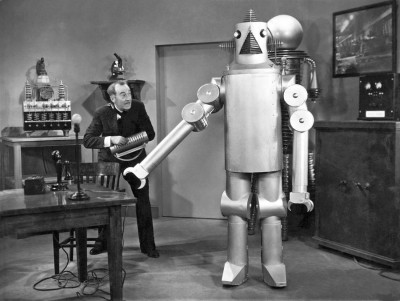 science fiction film robot underwood archives
